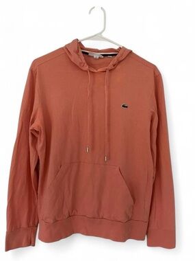 Lacoste Men's Coral Hooded Pullover Sweatshirt - Size. Small